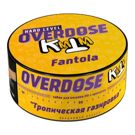 Табак Overdose - Fantola (Тропическая Газировка, 25 грамм) купить в Тюмени
