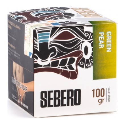 Табак Sebero - Green Pear (Зеленая Груша, 100 грамм) купить в Тюмени