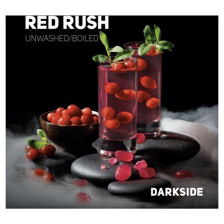 Табак DarkSide Core - RED RUSH (Барбарисовые Конфеты, 100 грамм) купить в Тюмени