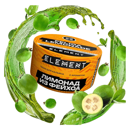 Табак Element Земля - Feijoa Lemonade NEW (Лимонад из Фейхоа, 25 грамм) купить в Тюмени