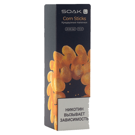 Жидкость SOAK L - Corn Sticks (Кукурузные Палочки, 10 мл, 2 мг) купить в Тюмени