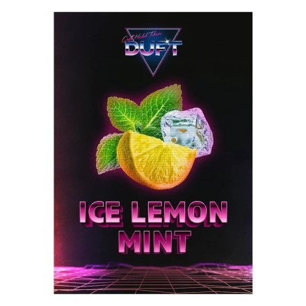 Табак Duft - Ice Lemon Mint (Ледяной Лимон с Мятой, 80 грамм) купить в Тюмени