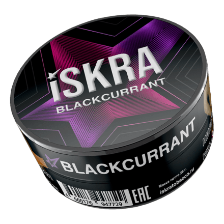 Табак Iskra - Black Currant (Черная Смородина, 25 грамм) купить в Тюмени