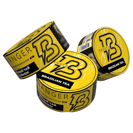 Табак Banger - Brazilian Tea (Чёрный Чай с Лаймом, 25 грамм) купить в Тюмени