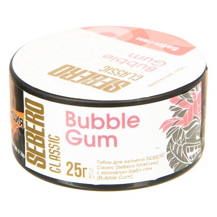 Табак Sebero - Bubble Gum (Бабл Гам, 25 грамм) купить в Тюмени