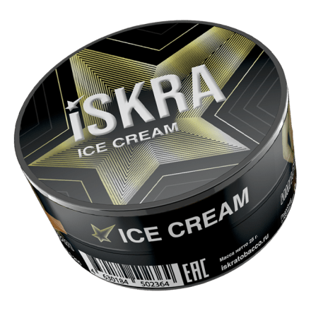 Табак Iskra - Ice Cream (Мороженое, 25 грамм) купить в Тюмени