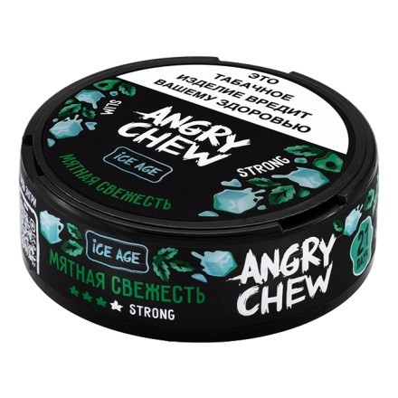 Табак жевательный Angry Chew Slim Strong - Мятная свежесть (12 грамм) купить в Тюмени