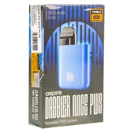 Электронная сигарета Brusko - Dabbler Nice Plus (Синий) купить в Тюмени