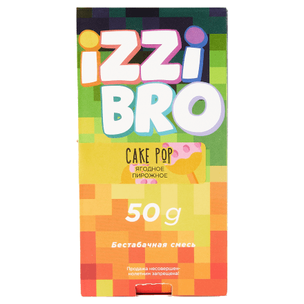 Смесь Izzi Bro - Cake Pop (Ягодное Пирожное, 50 грамм) купить в Тюмени