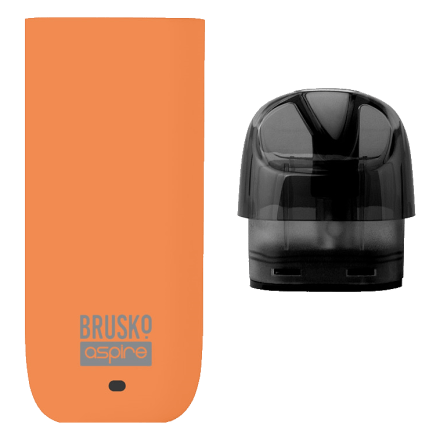 Электронная сигарета Brusko - Minican 2 (400 mAh, Оранжевый) купить в Тюмени