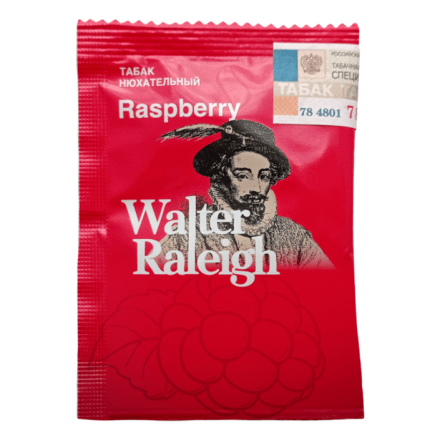 Нюхательный табак Walter Raleigh - Raspberry (Малина, пакет 10 грамм) купить в Тюмени