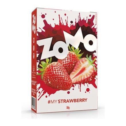 Табак Zomo - Strawmerry (Стромерри, 50 грамм) купить в Тюмени