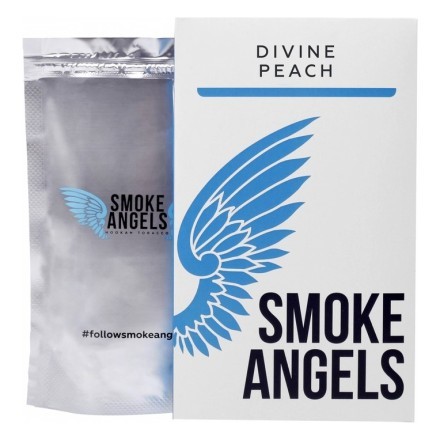 Табак Smoke Angels - Divine Peach (Божественный Персик, 100 грамм) купить в Тюмени
