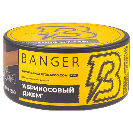 Табак Banger - Apricot Jam (Абрикосовый Джем, 100 грамм) купить в Тюмени
