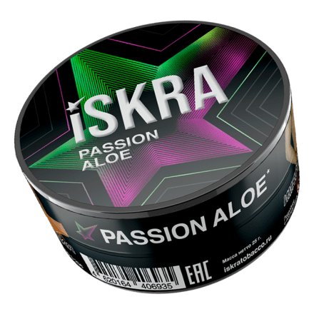 Табак Iskra - Passion Aloe (Алоэ Маракуйя, 25 грамм) купить в Тюмени