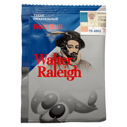 Нюхательный табак Walter Raleigh - Red Bull (Редбул, пакет 10 грамм) купить в Тюмени