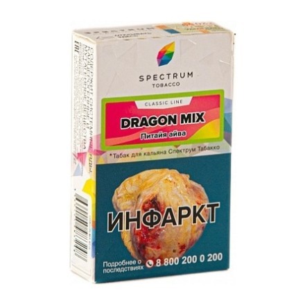 Табак Spectrum - Dragon Mix (Питайя Айва, 25 грамм) купить в Тюмени