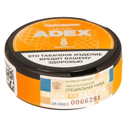 Табак жевательный ADEX STRONG SLIM - Pineapple (Ананас) купить в Тюмени