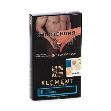 Табак Element Вода - Lychee (Личи, 25 грамм) купить в Тюмени