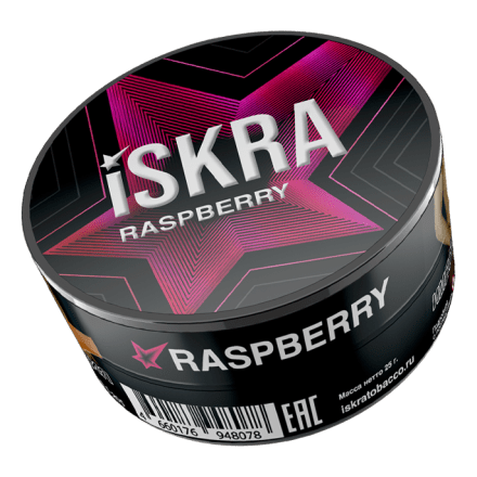 Табак Iskra - Raspberry (Малина, 25 грамм) купить в Тюмени