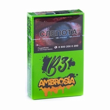 Табак B3 - Ambrosia (Амброзия, 50 грамм) купить в Тюмени