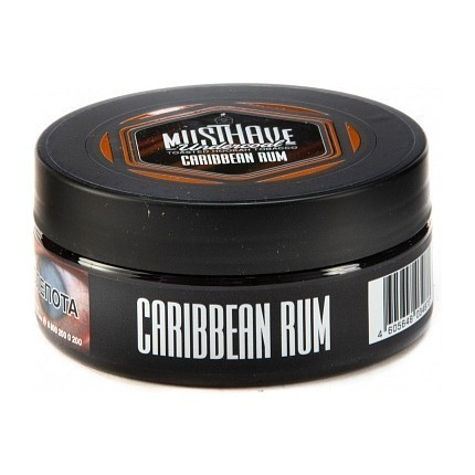 Табак Must Have - Caribbean Rum (Карибский Ром, 125 грамм) купить в Тюмени