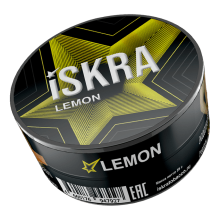 Табак Iskra - Lemon (Лимон, 25 грамм) купить в Тюмени
