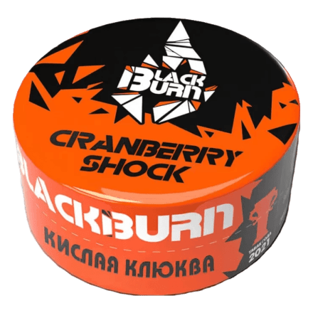 Табак BlackBurn - Cranberry Shock (Кислая Клюква, 25 грамм) купить в Тюмени