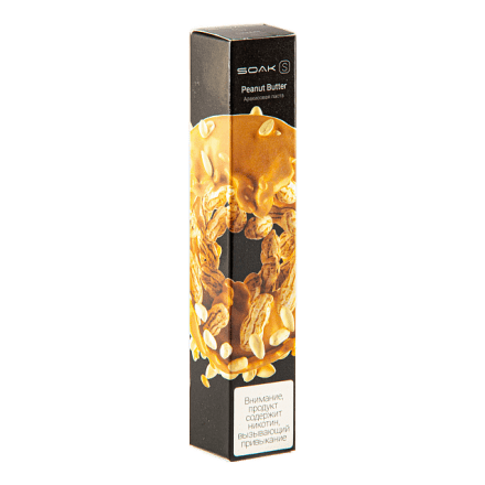 SOAK S - Peanut Butter (Арахисовая Паста, 2500 затяжек) купить в Тюмени