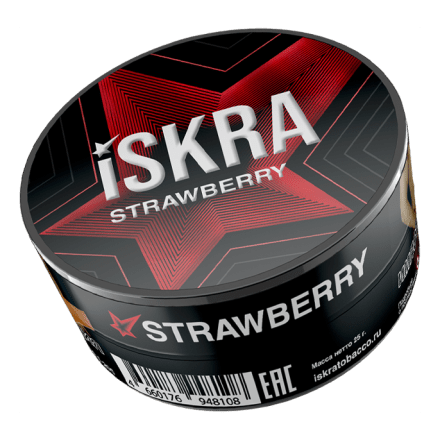 Табак Iskra - Strawberry (Клубника, 25 грамм) купить в Тюмени