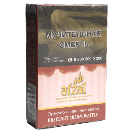 Табак Afzal - Hazelnut Cream Waffle (Орехово-сливочные Вафли, 40 грамм) купить в Тюмени