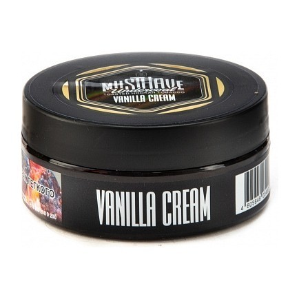 Табак Must Have - Vanilla Cream (Ванильный Крем, 125 грамм) купить в Тюмени
