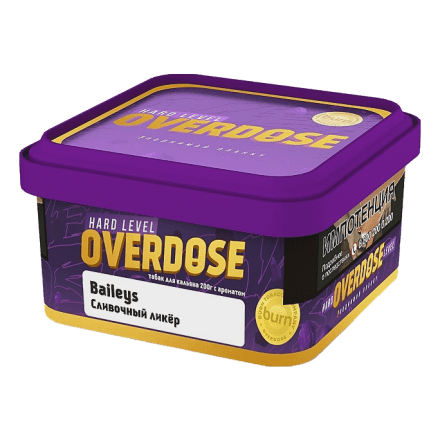 Табак Overdose - Baileys (Сливочный Ликёр, 200 грамм) купить в Тюмени