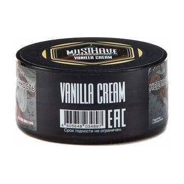 Табак Must Have - Vanilla Cream (Ванильный Крем, 25 грамм) купить в Тюмени