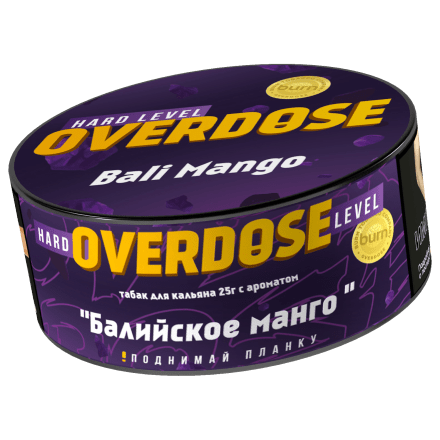 Табак Overdose - Bali Mango (Балийское Манго, 25 грамм) купить в Тюмени