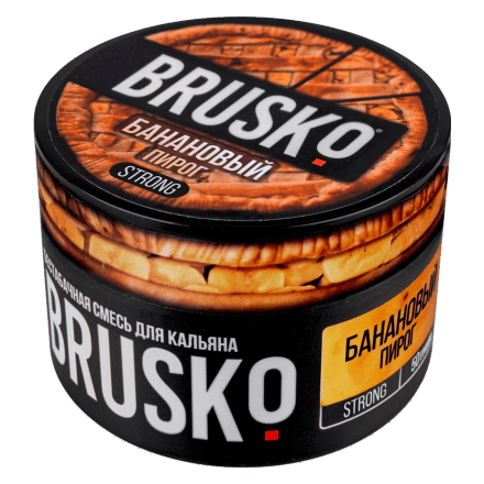 Смесь Brusko Strong - Банановый Пирог (50 грамм) купить в Тюмени