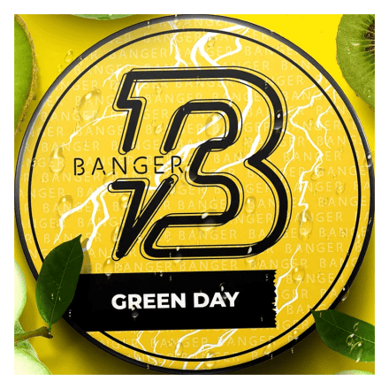 Табак Banger - Green Day (Яблоко, Киви, Кислинка, 25 грамм) купить в Тюмени