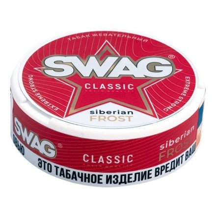 Табак жевательный SWAG Classic - Siberian Frost (10 грамм) купить в Тюмени