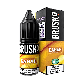 Жидкость Brusko Salt - Банан (10 мл, 2 мг) купить в Тюмени