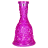 Колба Vessel Glass - Колокол Кристалл (Розовая) купить в Тюмени