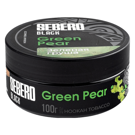 Табак Sebero Black - Green Pear (Зелёная Груша, 100 грамм) купить в Тюмени