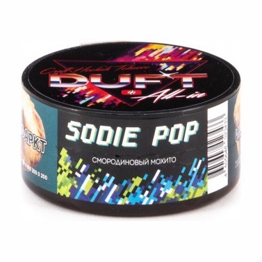 Табак Duft All-In - Sodie pop (Смородиновый Мохито, 25 грамм) купить в Тюмени