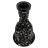 Колба Vessel Glass - Колокол Кристалл (Чёрная) купить в Тюмени