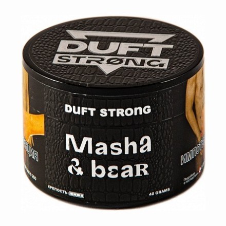 Табак Duft Strong - Masha and Bear (Маша и Медведь, 40 грамм) купить в Тюмени