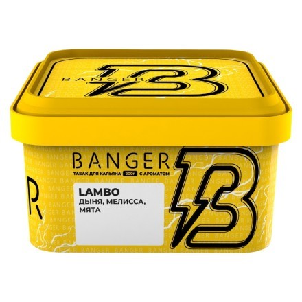 Табак Banger - Lambo (Дыня, Мелисса, Мята, 200 грамм) купить в Тюмени