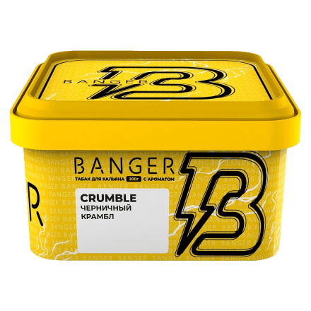 Табак Banger - Crumble (Черничный Крамбл, 200 грамм) купить в Тюмени