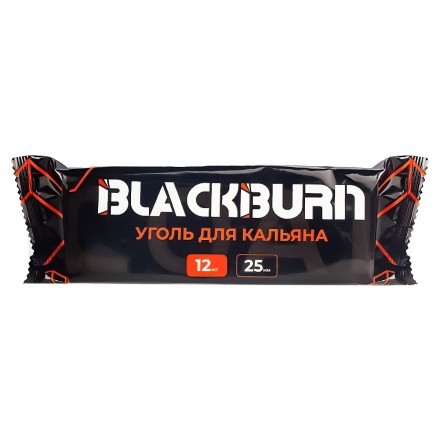 Уголь BlackBurn (25 мм, 12 кубиков) купить в Тюмени