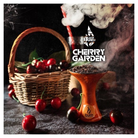 Табак BlackBurn - Cherry Garden (Черешневый Сок, 100 грамм) купить в Тюмени