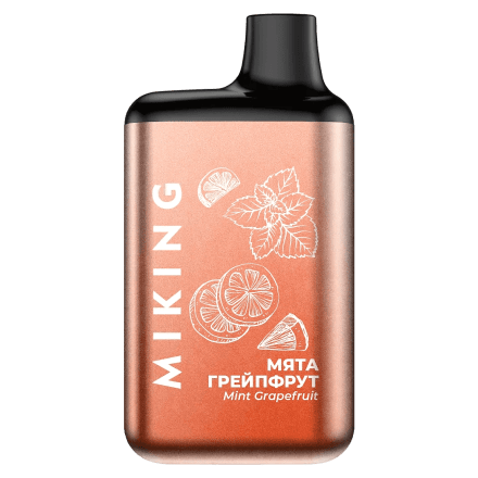 MIKING - Мята Грейпфрут (Mint Grapefruit, 4000 затяжек) купить в Тюмени