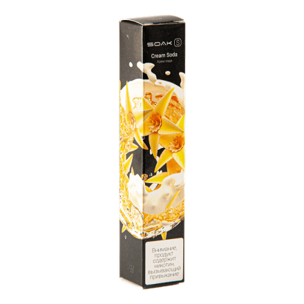 SOAK S - Cream Soda (Крем-сода, 2500 затяжек) купить в Тюмени
